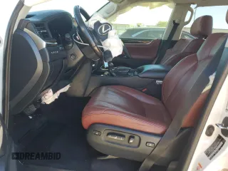 2018 Lexus LX with VIN JTJHY7AXXJ4281909, listed as a Copart auction lot 80891544 with 109,892 mi miles and Salvage Title. Bid and sale history available at carsss.com. Image 7.