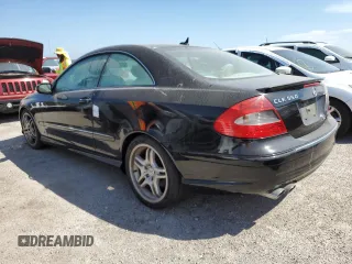 2008 Mercedes-Benz CLK 550 with VIN WDBTJ72H88F235405, listed as a Copart auction lot 76230174 with Not Provided miles and Salvage Title. Bid and sale history available at DreamBid. Image 2.