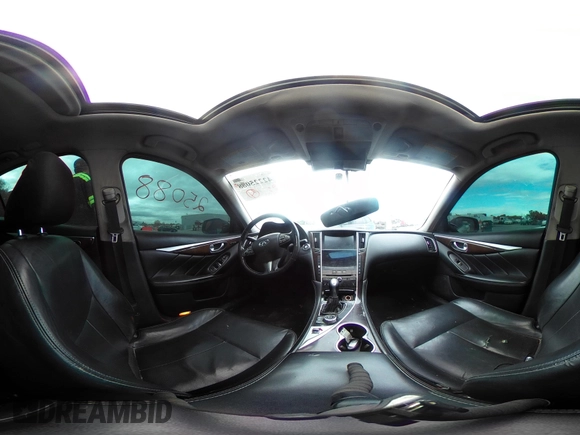 2015 Infiniti Q50 Premium z VIN JN1BV7ARXFM416349, wystawiony jako IAAI lot #42225088 z przebiegiem 194 127 mil mil oraz . Historia ofert i sprzedaży dostępna na DreamBid. Obrazek 18.