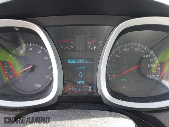 2014 Chevrolet Equinox LTZ with VIN 1GNALDEK3EZ121421, listed as a IAAI auction lot 41833083 with 174,846 mi miles. Bid and sale history available at carsss.com. Image 7.