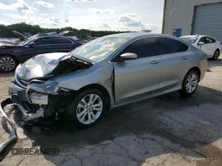 2015 Chrysler 200 Limited with VIN 1C3CCCAB6FN621748, listed as a Copart auction lot 58851635 with 161,885 mi miles and Salvage title. Bid and sale history available at DreamBid. Image 1.