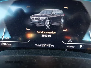 2022 BMW X5 xDrive45e with VIN 5UXTA6C09N9M81408, listed as a IAAI auction lot 41448822 with 35,147 mi miles. Bid and sale history available at carsss.com. Image 7.