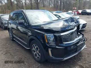 2021 Kia Telluride EX z VIN 5XYP3DHC9MG152225, wystawiony jako IAAI lot #42014465 z przebiegiem 34 860 mil mil oraz . Historia ofert i sprzedaży dostępna na DreamBid. Obrazek 1.