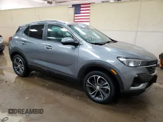 2021 Buick Encore GX Select with VIN KL4MMESL9MB163440, listed as a Copart auction lot 48675515 with 129,455 mi miles and Salvage title. Bid and sale history available at DreamBid. Image 4.