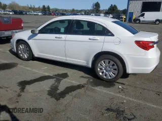 2013 Chrysler 200 LX with VIN 1C3CCBAB8DN686494, listed as a Copart auction lot 52388855 with 69,082 mi miles and Salvage Title. Bid and sale history available at carsss.com. Image 2.