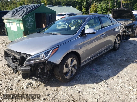 2016 Hyundai Sonata Hybrid Limited with VIN KMHE34L12GA031744, listed as a Copart auction lot 60366222 with 45,534 mi miles. Bid and sale history available at carsss.com. Image 2.