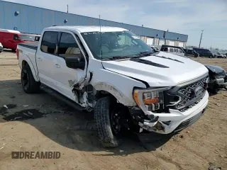 2022 Ford F-150 XL с VIN 1FTFW1E50NFA81251, выставлен на аукционе Copart как лот 49149705 с пробегом 24 241 миль миль и Списание • Salvage title. История ставок и продаж доступна на DreamBid. Изображение 10.
