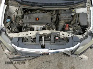 2012 Honda Civic LX с VIN 19XFB2F57CE098877, выставлен на аукционе Copart как лот 56989265 с пробегом 136 036 миль миль и Списание • Salvage title. История ставок и продаж доступна на DreamBid. Изображение 11.