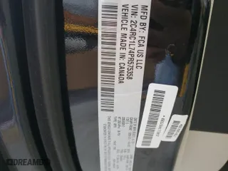 2023 Chrysler Pacifica Hybrid Touring L with VIN 2C4RC1L74PR575358, listed as a Copart auction lot 43261875 with 35,077 mi miles and Clean Title. Bid and sale history available at carsss.com. Image 13.