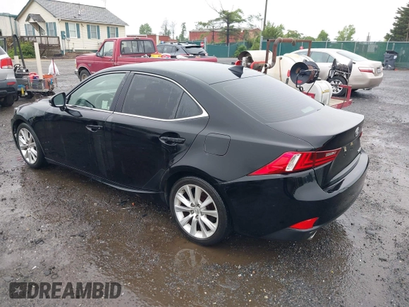 2014 Lexus IS 250 with VIN JTHBF1D22E5024270, listed as a IAAI auction lot 42491227 with 95,379 mi miles and . Bid and sale history available at DreamBid. Image 3.
