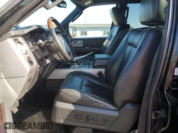2010 Ford Expedition Max Limited with VIN 1FMJK2A56AEB60369, listed as a Copart auction lot 52461025 with 89,649 mi miles and Salvage title. Bid and sale history available at DreamBid. Image 7.