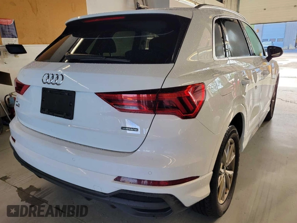 2023 Audi Q3 S line Premium with VIN WA1DECF37P1064251, listed as a IAAI auction lot 42791686 with 56,584 mi miles and . Bid and sale history available at DreamBid. Image 9.