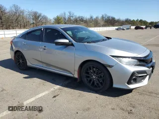 2020 Honda Civic Si z VIN 2HGFC1E51LH701515, wystawiony jako Copart lot #54405275 z przebiegiem 127 549 mil mil oraz Szkody całkowita. Historia ofert i sprzedaży dostępna na DreamBid. Obrazek 4.