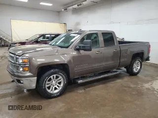 2015 Chevrolet Silverado 1500 LT with VIN 1GCVKRECXFZ222332, listed as a Copart auction lot 43628905 with 159,313 mi miles and Clean Title. Bid and sale history available at carsss.com. Image 1.