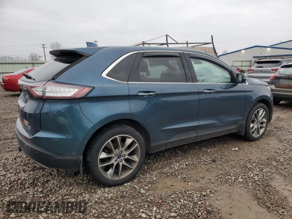 2016 Ford Edge Titanium with VIN 2FMPK4K94GBB08895, listed as a Copart auction lot 83785604 with 152,684 mi miles and Non Repairable. Bid and sale history available at DreamBid. Image 3.