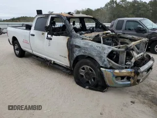 2021 Ram 2500 Tradesman with VIN 3C6UR4HJ3MG651918, listed as a Copart auction lot 77608994 with 0 mi miles and Salvage Title. Bid and sale history available at carsss.com. Image 4.