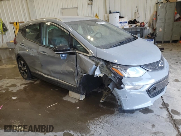 2021 Chevrolet Bolt EV Premier with VIN 1G1FZ6S06M4106959, listed as a Copart auction lot 55981405 with Not provided miles and Non repairable. Bid and sale history available at DreamBid. Image 4.
