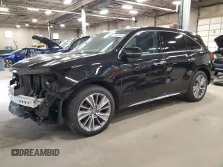 2018 Acura MDX w/Technology Pkg with VIN 5J8YD4H50JL009443, listed as a Copart auction lot 51982055 with 156,674 mi miles and Salvage Title. Bid and sale history available at carsss.com. Image 1.