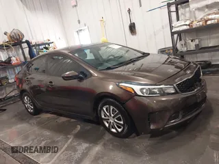 2017 Kia Forte LX with VIN 3KPFK4A71HE056667, listed as a IAAI auction lot 42030307 with 99,320 mi miles. Bid and sale history available at carsss.com. Image 13.