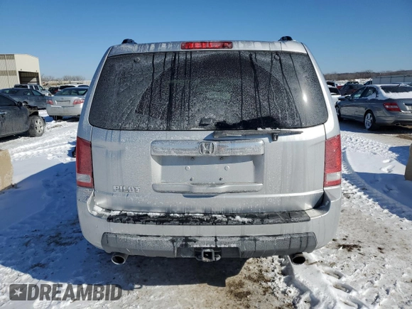 2011 Honda Pilot EX with VIN 5FNYF3H46BB003564, listed as a Copart auction lot 44902025 with 153,688 mi miles and Salvage Title. Bid and sale history available at carsss.com. Image 6.