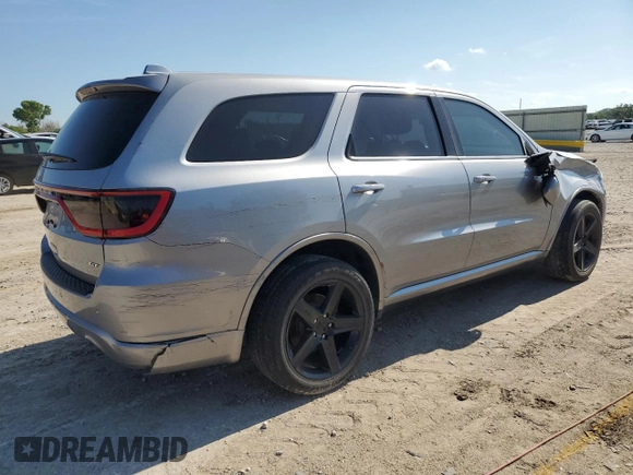 2018 Dodge Durango GT with VIN 1C4RDJDG2JC282196, listed as a Copart auction lot 51158715 with 123,746 mi miles and Salvage title. Bid and sale history available at DreamBid. Image 3.