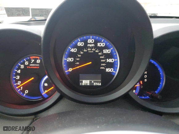 2008 Acura RDX with VIN 5J8TB18248A002179, listed as a Copart auction lot 45582995 with 118,114 mi miles and Salvage Title. Bid and sale history available at carsss.com. Image 9.