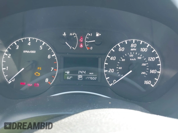2016 Nissan Sentra SV with VIN 3N1AB7AP7GY313942, listed as a IAAI auction lot 42041890 with 177,502 mi miles and . Bid and sale history available at DreamBid. Image 7.