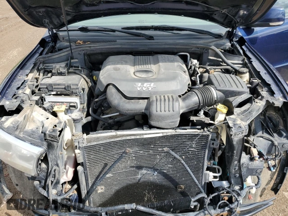 2013 Dodge Durango Crew with VIN 1C4RDJDG3DC535529, listed as a Copart auction lot 55379075 with 225,762 mi miles and Non repairable. Bid and sale history available at DreamBid. Image 12.