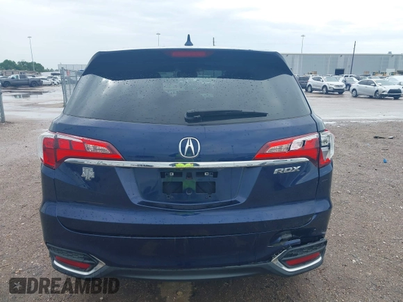 2017 Acura RDX w/Technology Pkg with VIN 5J8TB3H55HL018465, listed as a IAAI auction lot 41869076 with 97,359 mi miles. Bid and sale history available at carsss.com. Image 16.