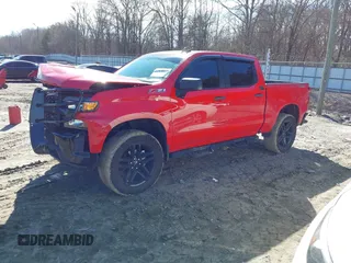 2021 Chevrolet Silverado 1500 Custom Trail Boss with VIN 1GCPYCEF6MZ374961, listed as a IAAI auction lot 41450188 with 41,605 mi miles and . Bid and sale history available at DreamBid. Image 17.