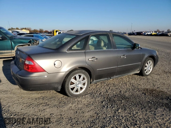 2005 Ford Five Hundred Limited with VIN 1FAHP28105G196579, listed as a Copart auction lot 82986474 with 0 mi miles and Clean Title. Bid and sale history available at carsss.com. Image 3.