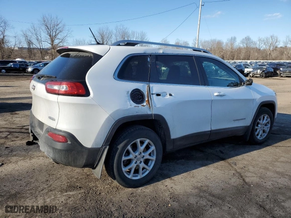 2014 Jeep Cherokee Latitude with VIN 1C4PJMCS4EW246151, listed as a Copart auction lot 47452245 with 63,590 mi miles and Salvage Title. Bid and sale history available at carsss.com. Image 3.