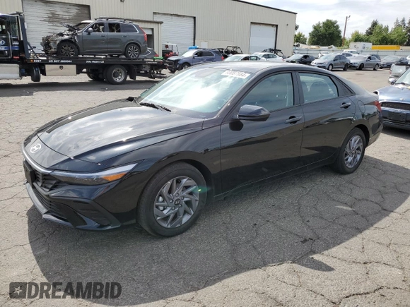 2024 Hyundai Elantra SEL with VIN KMHLM4DG9RU764382, listed as a Copart auction lot 68087884 with 365 mi miles and Salvage Title. Bid and sale history available at carsss.com. Image 1.