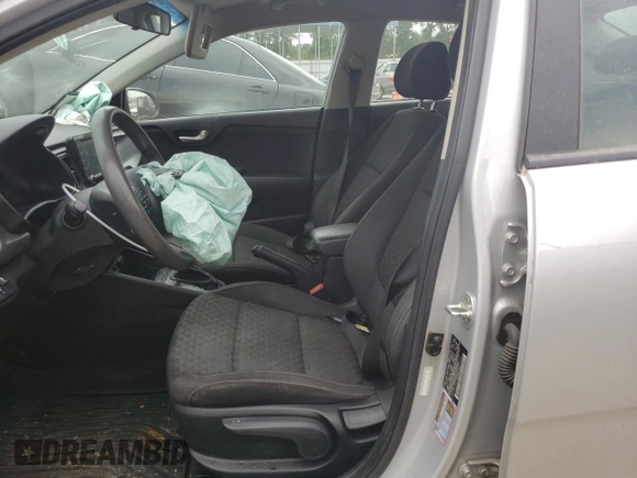 2020 Kia Rio S with VIN 3KPA24AD2LE297081, listed as a Copart auction lot 62927934 with 163,611 mi miles and Salvage Title. Bid and sale history available at carsss.com. Image 7.