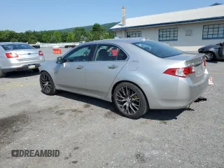 2010 Acura TSX with VIN JH4CU2F62AC023206, listed as a Copart auction lot 62390285 with Not provided miles and Salvage title. Bid and sale history available at DreamBid. Image 2.