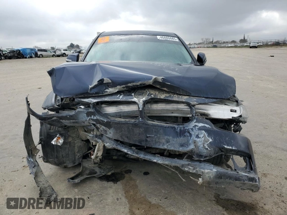 2015 BMW 3 Series 320i with VIN WBA3B1C51FK139956, listed as a Copart auction lot 46886685 with 133,042 mi miles and Salvage Title. Bid and sale history available at carsss.com. Image 5.