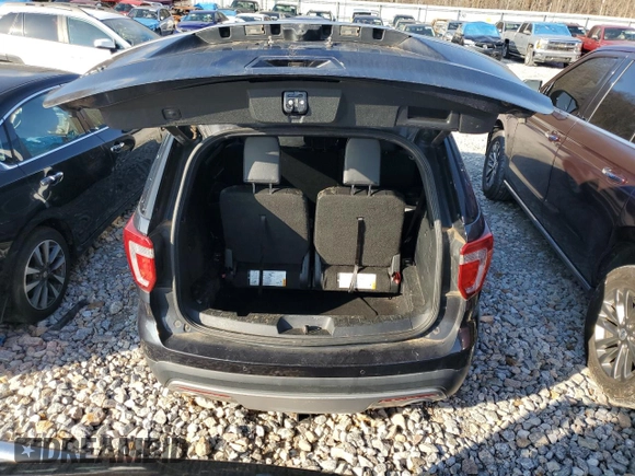 2017 Ford Explorer XLT with VIN 1FM5K7D86HGD97821, listed as a Copart auction lot 41993425 with 113,240 mi miles and Non Repairable. Bid and sale history available at DreamBid. Image 6.