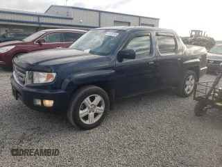 2010 Honda Ridgeline RTL with VIN 5FPYK1F54AB007811, listed as a Copart auction lot 51525785 with 154,922 mi miles and Salvage Title. Bid and sale history available at carsss.com. Image 1.