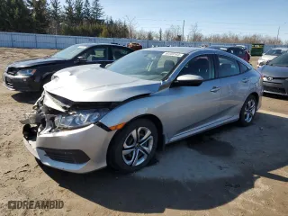 2017 Honda Civic Sedan LX with VIN 2HGFC2F51HH011839, listed as a Copart auction lot 50309185 with 141,479 mi miles and Salvage Title. Bid and sale history available at carsss.com. Image 1.