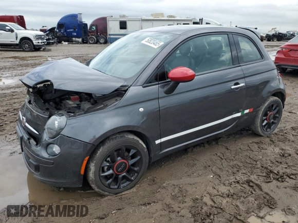 2016 FIAT 500 Pop z VIN 3C3CFFAR3GT248529, wystawiony jako Copart lot #50820465 z przebiegiem 135 870 mil mil oraz Szkoda całkowita • Salvage title. Historia ofert i sprzedaży dostępna na DreamBid. Obrazek 1.