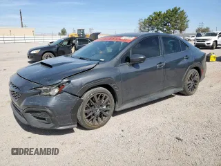 2022 Subaru WRX Premium with VIN JF1VBAF64N9025218, listed as a Copart auction lot 57229895 with 20,006 mi miles and Salvage title. Bid and sale history available at DreamBid. Image 1.