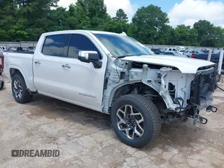 2024 GMC Sierra 1500 SLT with VIN 3GTUUDED7RG162967, listed as a IAAI auction lot 42348200 with Not provided miles and . Bid and sale history available at DreamBid. Image 1.
