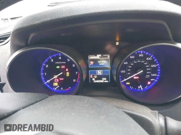 2017 Subaru Legacy Premium with VIN 4S3BNAC63H3015702, listed as a IAAI auction lot 41718005 with 48,392 mi miles and . Bid and sale history available at DreamBid. Image 7.