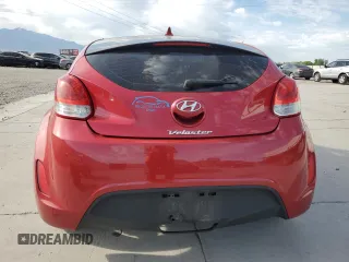 2012 Hyundai Veloster w/Gray Int with VIN KMHTC6ADXCU066489, listed as a Copart auction lot 60538585 with 161,917 mi miles and Salvage title. Bid and sale history available at DreamBid. Image 6.