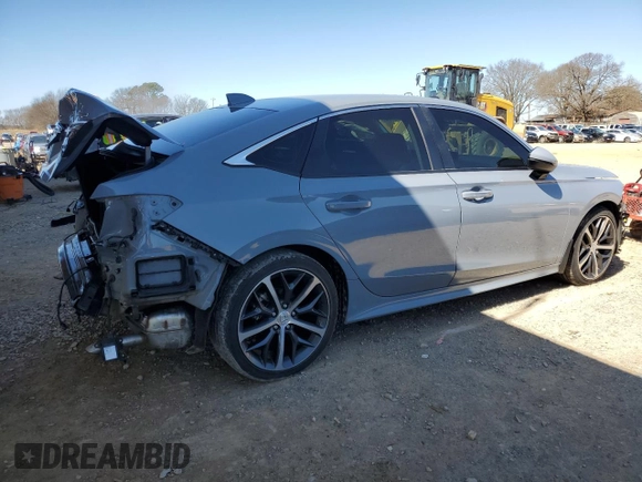 2022 Honda Civic Sedan Touring with VIN 2HGFE1F99NH306707, listed as a Copart auction lot 47847885 with 50,259 mi miles and Salvage Title. Bid and sale history available at carsss.com. Image 3.