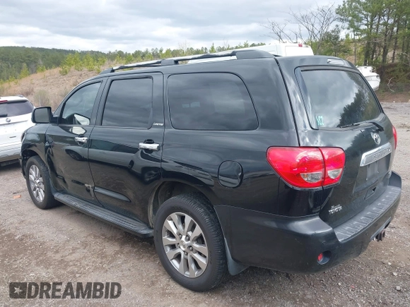 2008 Toyota Sequoia Ltd with VIN 5TDZY68A18S014708, listed as a IAAI auction lot 41805662 with 254,638 mi miles. Bid and sale history available at carsss.com. Image 14.