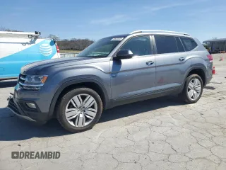 2019 Volkswagen Atlas SE z VIN 1V2UR2CA5KC603873, wystawiony jako Copart lot #50532035 z przebiegiem 61 136 mil mil oraz Szkody całkowita. Historia ofert i sprzedaży dostępna na DreamBid. Obrazek 1.
