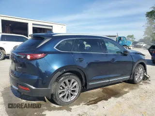 2021 Mazda CX-9 Carbon Edition with VIN JM3TCBDY2M0531245, listed as a Copart auction lot 54208795 with 80,645 mi miles and Salvage title. Bid and sale history available at DreamBid. Image 3.