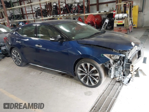 2016 Nissan Maxima SL with VIN 1N4AA6AP6GC425575, listed as a IAAI auction lot 41463093 with 135,920 mi miles and . Bid and sale history available at DreamBid. Image 1.