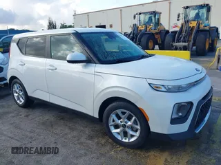 2020 Kia Soul S with VIN KNDJ23AUXL7057528, listed as a IAAI auction lot 42204152 with 85,044 mi miles and . Bid and sale history available at DreamBid. Image 1.